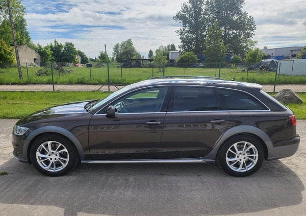 Audi A6 Allroad cena 83000 przebieg: 264000, rok produkcji 2015 z Olsztyn małe 79